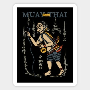 Tattoo Muay Thai Sak Yant Hermit Magnet